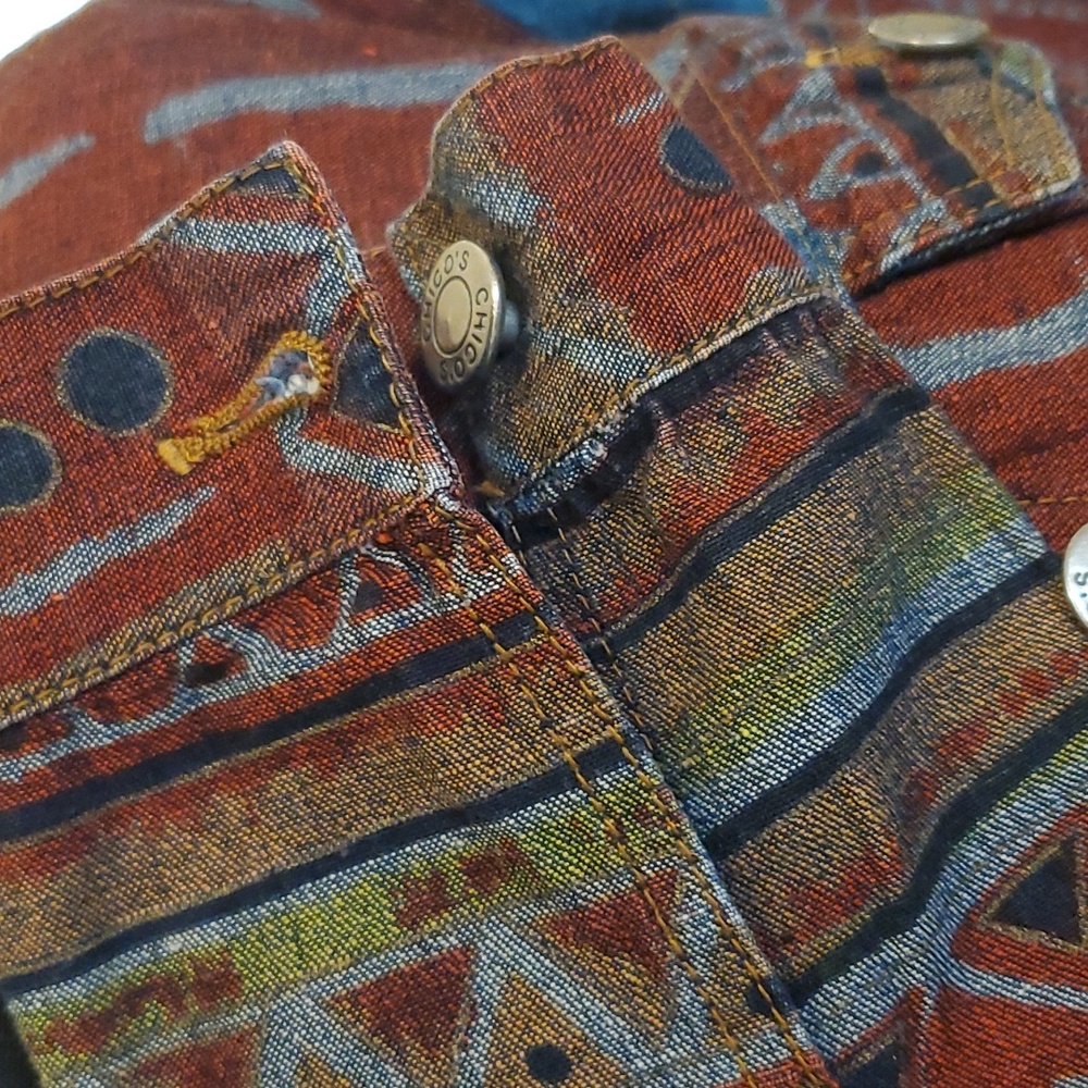 Chicos Denim jacket - Picture 4 of 6